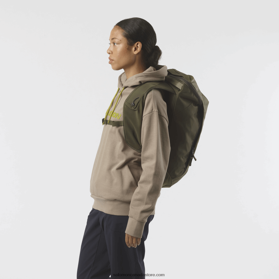 Men\'s Travel Bag - Outlife Pack 20 Salomon Martini Olive/Olive Night X6B4FZ404