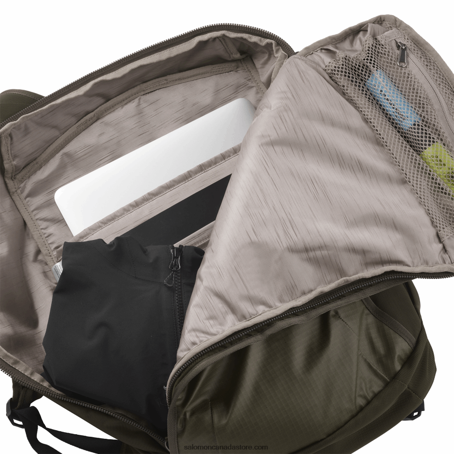 Men\'s Travel Bag - Outlife Pack 20 Salomon Martini Olive/Olive Night X6B4FZ404