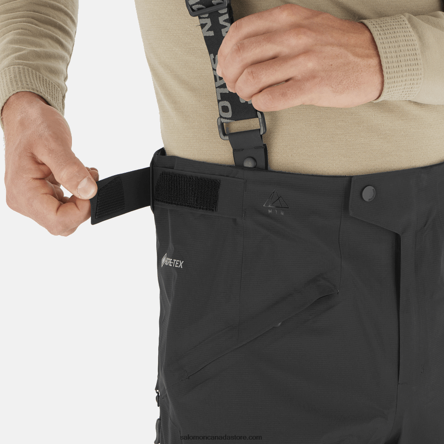 Men\'s Pants - Mtn Gore-Tex Salomon Deep Black X6B4FZ256