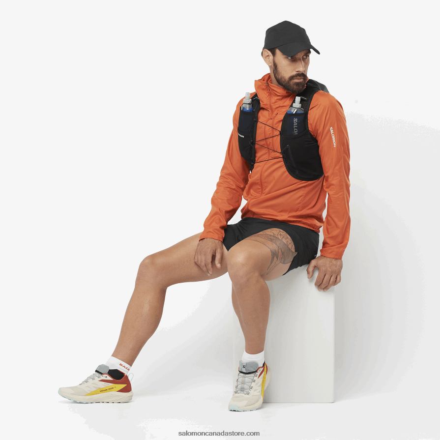 Men\'s Shorts - Cross 5 Salomon Deep Black X6B4FZ272