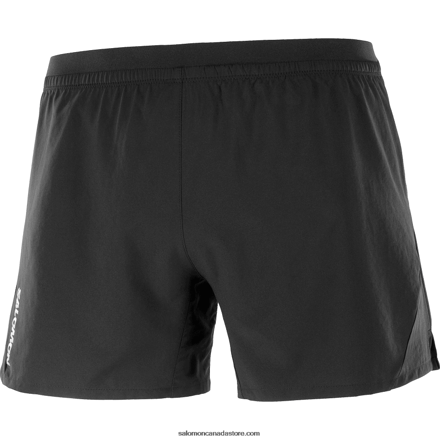 Men\'s Shorts - Cross 5 Salomon Deep Black X6B4FZ272
