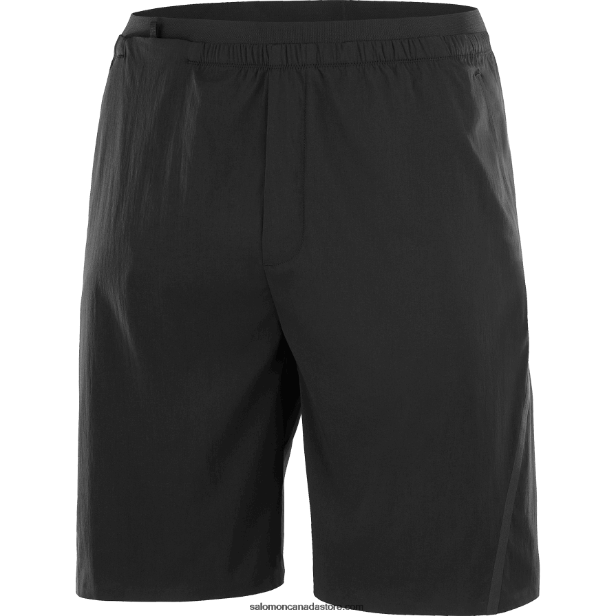 Men\'s Shorts - Runlife Salomon Deep Black X6B4FZ261