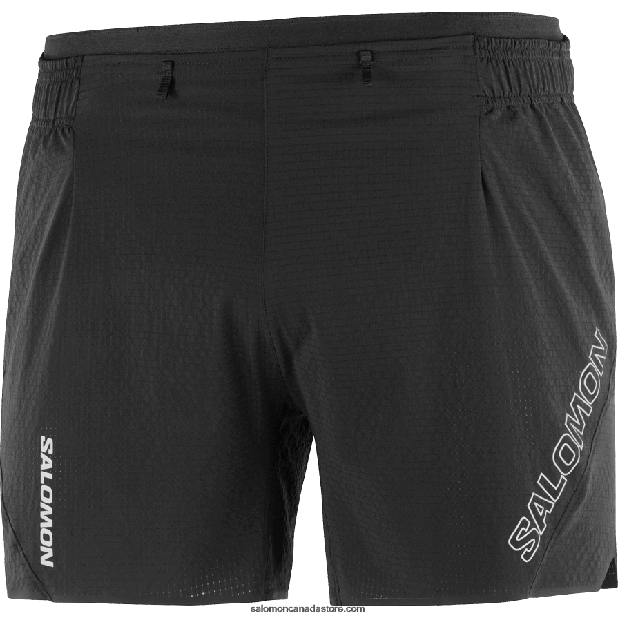 Men\'s Shorts - Sense Aero 5 Salomon Deep Black X6B4FZ289