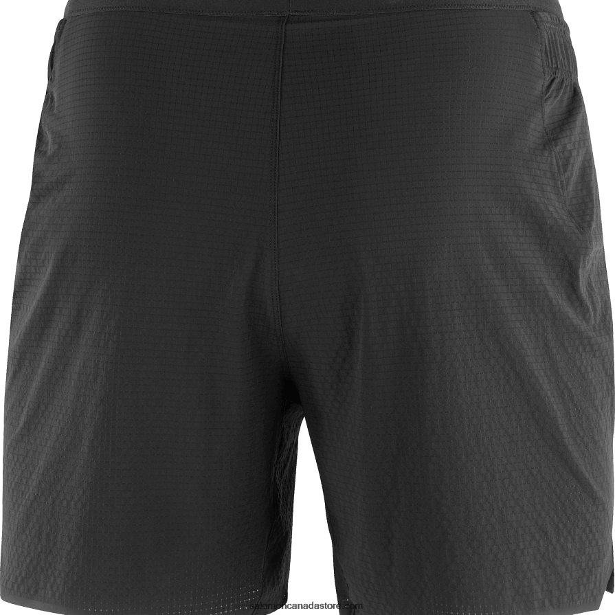Men\'s Shorts - Sense Aero 5 Salomon Deep Black X6B4FZ289