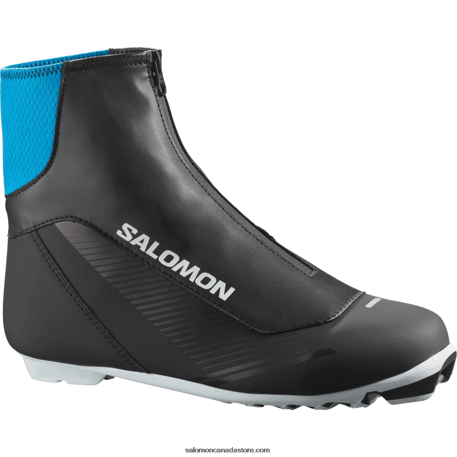 Men's Classic Nordic Boots - Rc7 Salomon Black/Process Blue X6B4FZ1113