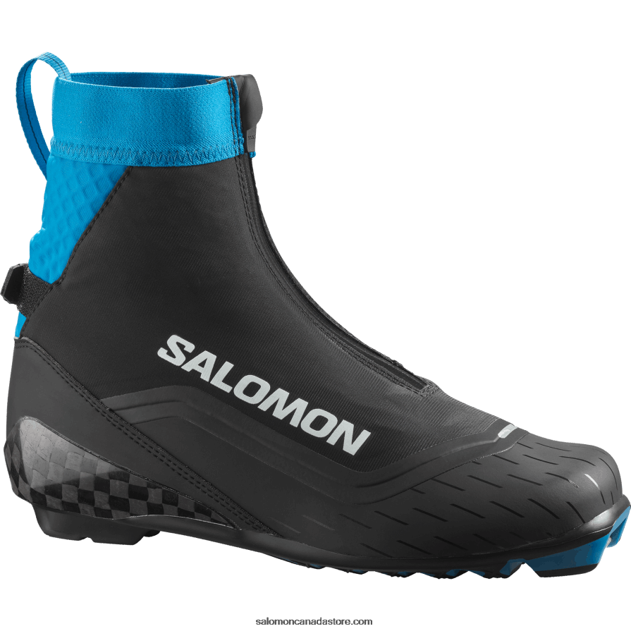 Men's Classic Nordic Boots - S/Max Carbon Classic Mv Salomon Black/Process Blue X6B4FZ693