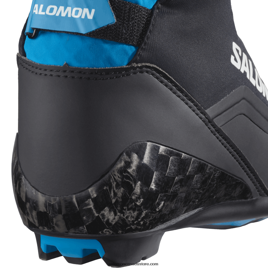 Men\'s Classic Nordic Boots - S/Max Carbon Classic Mv Salomon Black/Process Blue X6B4FZ693