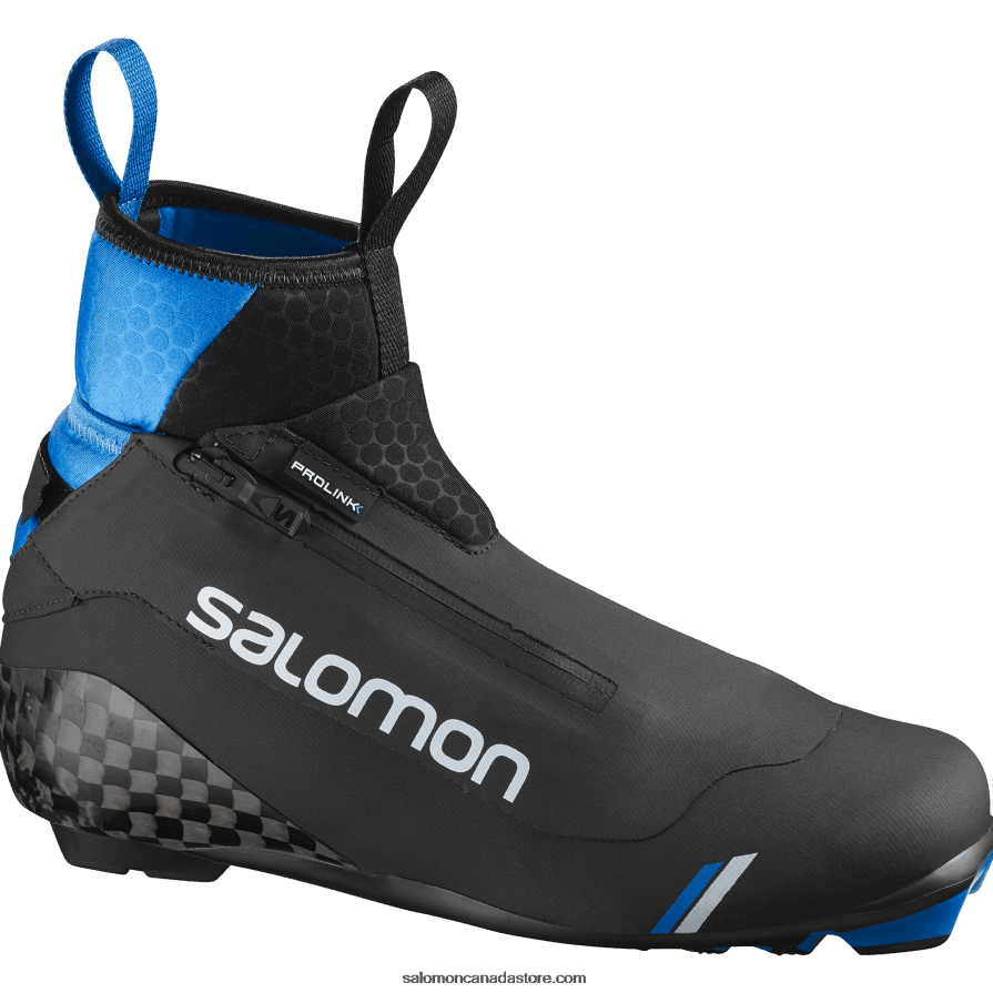 Men's Classic Nordic Boots - S/Race Classic Salomon Black/Process Blue X6B4FZ703