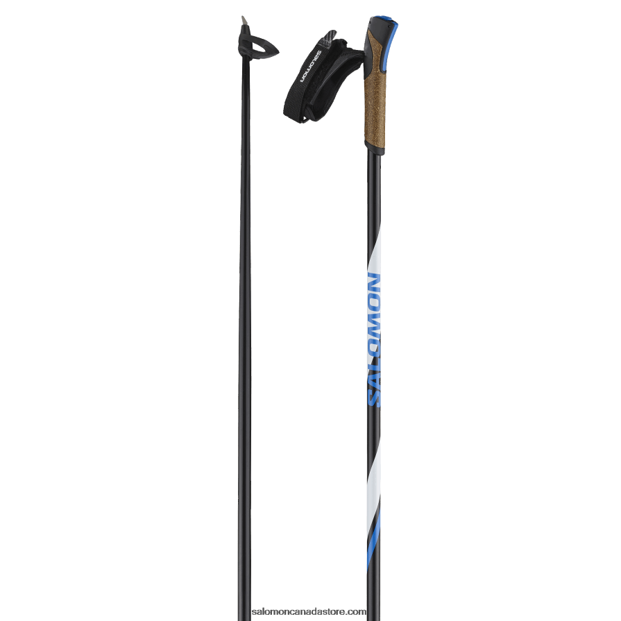 Men's Skating Classic Nordic Poles - R 60 Click Salomon L41154800 X6B4FZ720