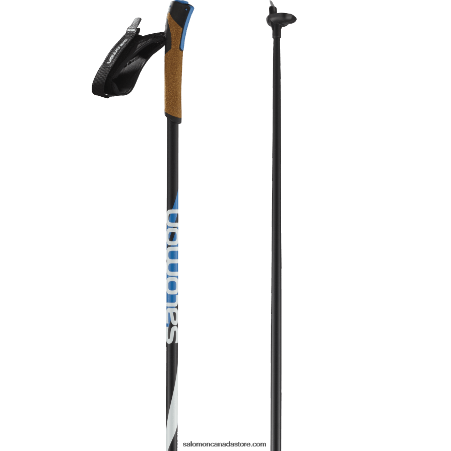 Men's Skating Classic Nordic Poles - S/Max Carbon Click Salomon L41505900 X6B4FZ724