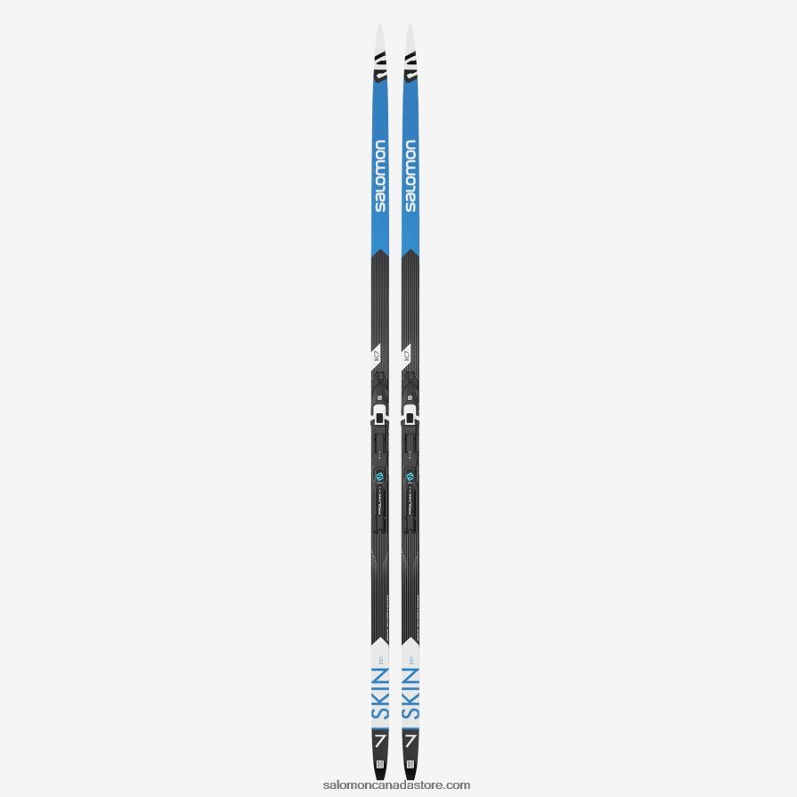 Men\'s Classic Nordic Ski Package - Rc 7 Eskin Med (And Prolink Shift Pro) Salomon L41392000+ X6B4FZ688