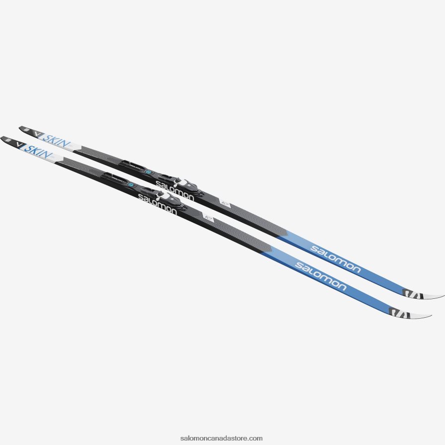 Men\'s Classic Nordic Ski Package - Rc 7 Eskin Med (And Prolink Shift Pro) Salomon L41392000+ X6B4FZ688