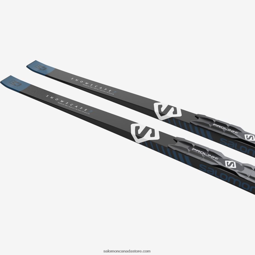 Men\'s Classic Nordic Ski Package - Snowscape 7 (And Prolink Auto) Salomon L409351Pm+ X6B4FZ685