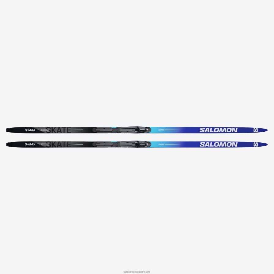 Men\'s Skating Nordic Ski Package - S/Max Skate (And Prolink Shift-In) Salomon L47034100+ X6B4FZ683