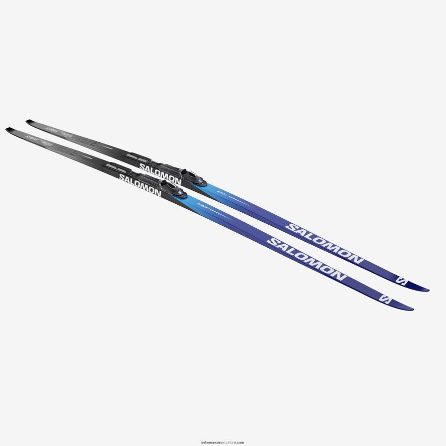 Men\'s Skating Nordic Ski Package - S/Max Skate (And Prolink Shift-In) Salomon L47034100+ X6B4FZ683