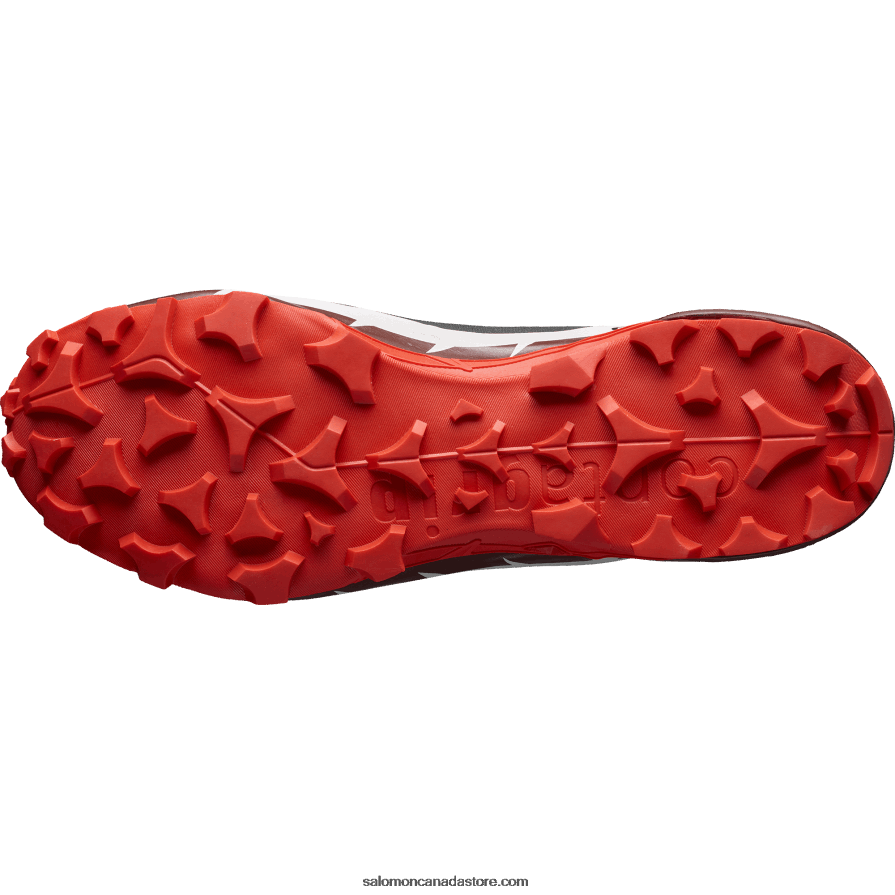 Men\'s Hiking Boots - Cross Hike 2 Mid Gore-Tex Salomon Black/Bitter Chocolate/Fiery Red X6B4FZ34