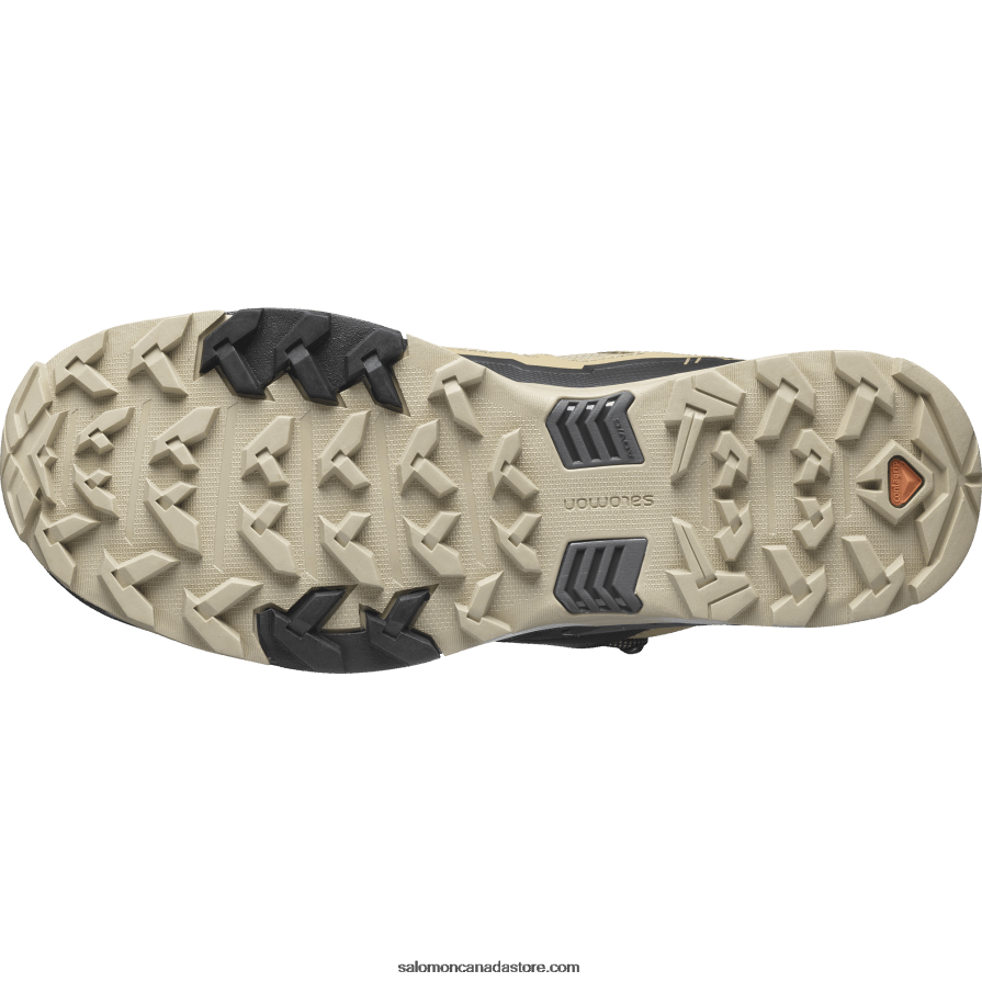 Men\'s Hiking Boots - X Ultra 4 Mid Gore-Tex Salomon Kelp/Black/Safari X6B4FZ12