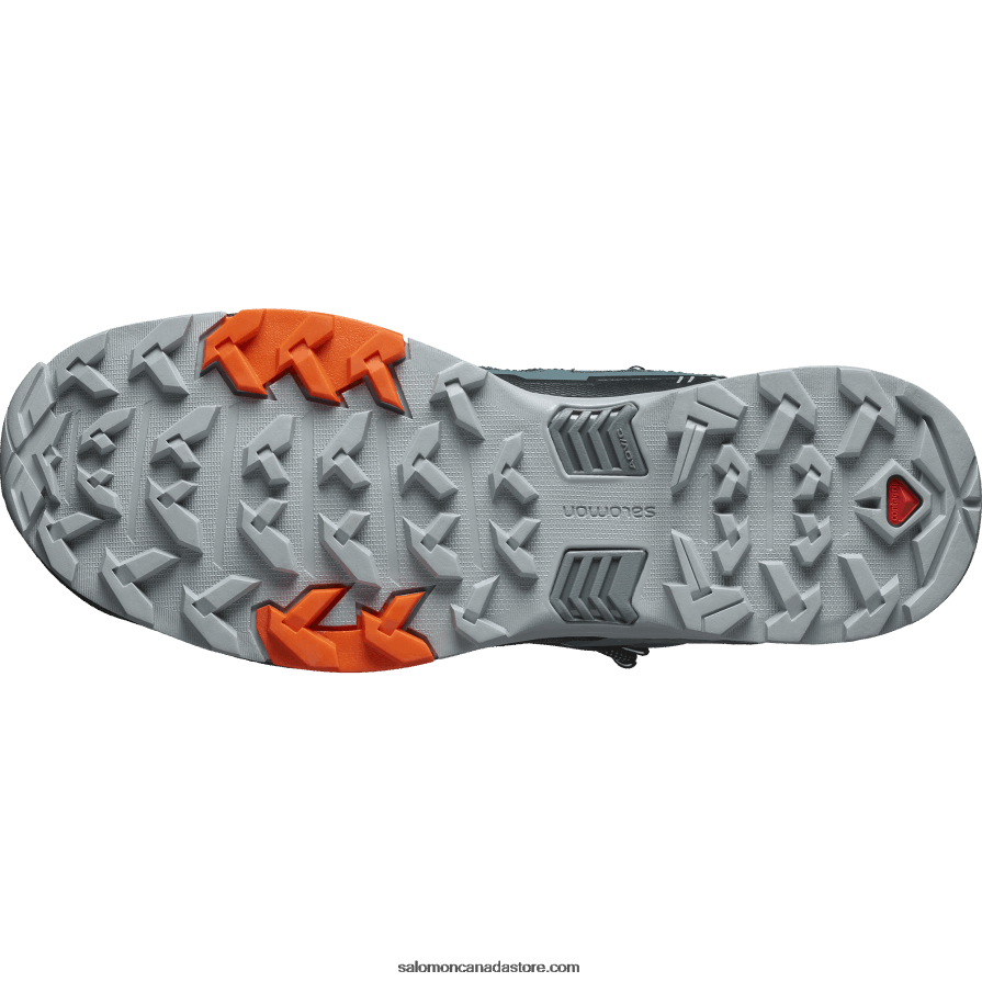 Men\'s Hiking Boots - X Ultra 4 Mid Gore-Tex Salomon Stargazer/Black/Scarlet Ibis X6B4FZ10