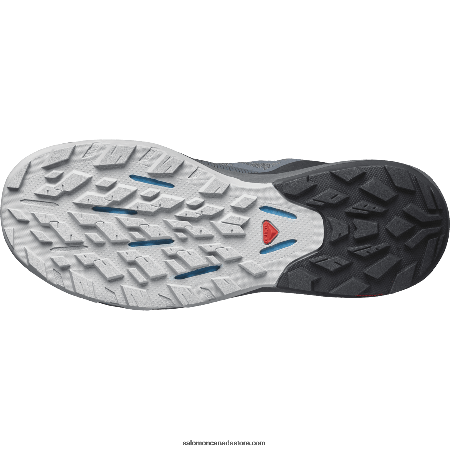 Men\'s Hiking Shoes - Outpulse Salomon Ebony/Black/Algiers Blue X6B4FZ30