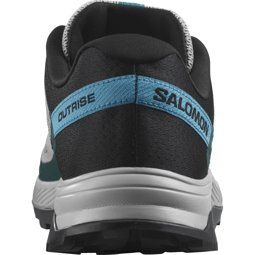 Men\'s Hiking Shoes - Outrise Salomon Lunar Rock/Black/Algiers Blue X6B4FZ23