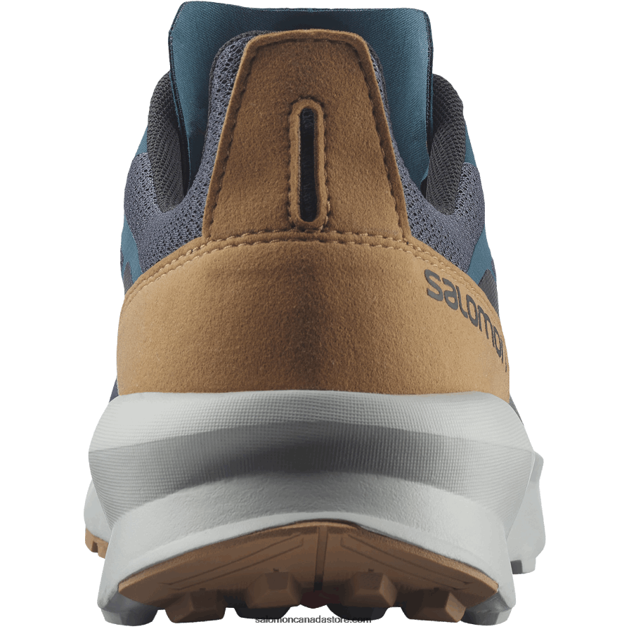 Men\'s Hiking Shoes - Patrol Salomon Magnet/Pearl Blue/Tobacco Brown X6B4FZ46