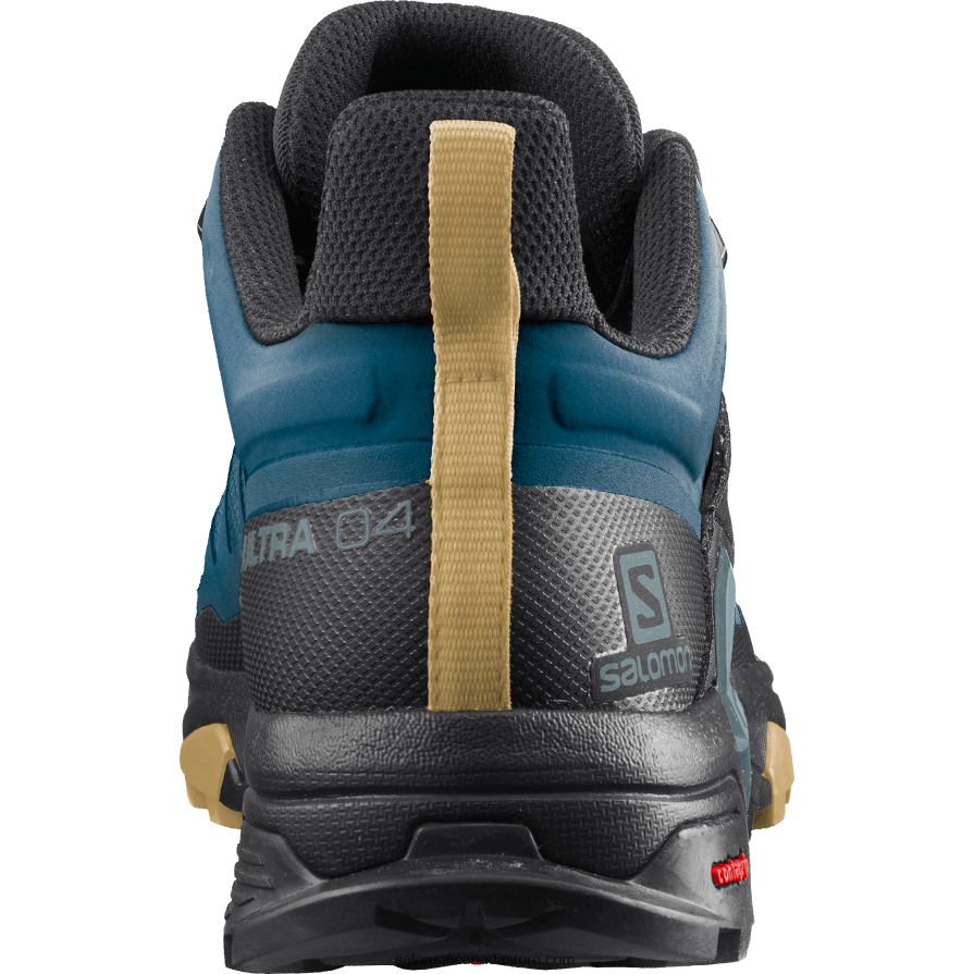 Men\'s Hiking Shoes - X Ultra 4 Gore-Tex Salomon Legion Blue/Black/Fall Leaf X6B4FZ17