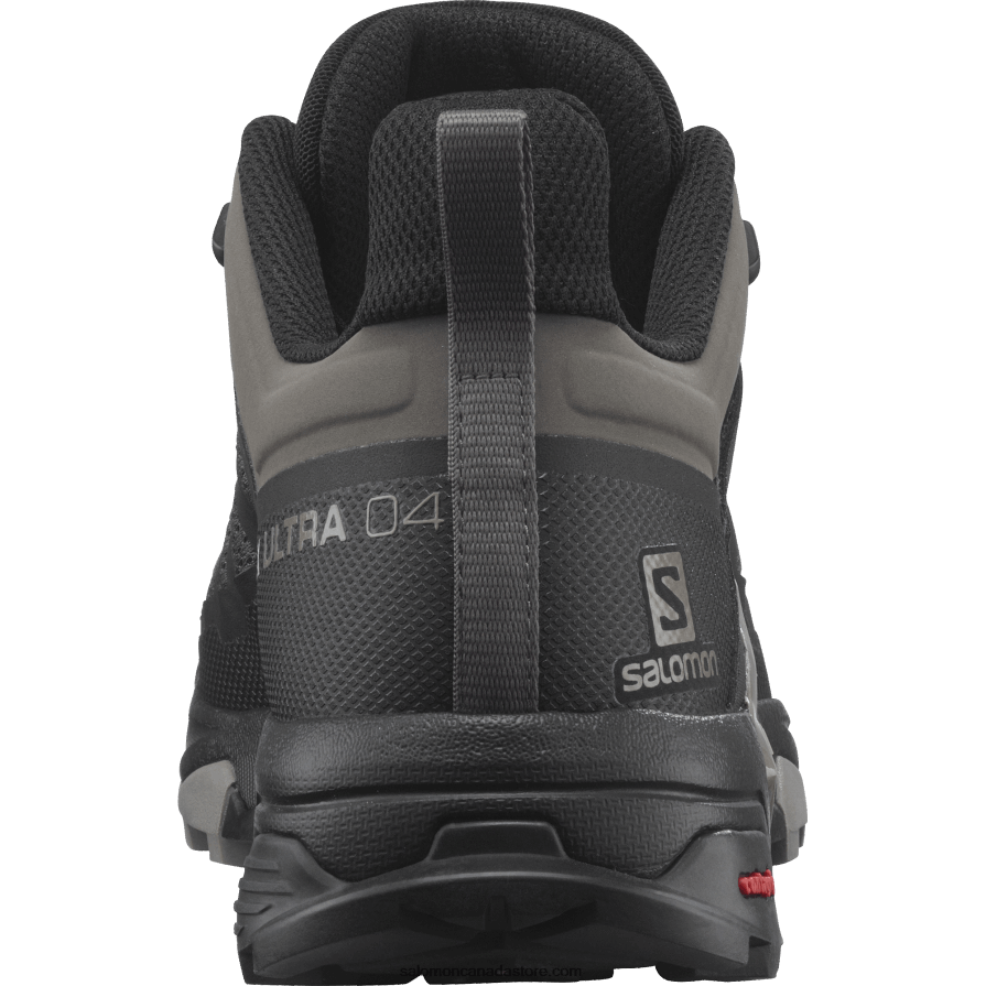 Men\'s Hiking Shoes - X Ultra 4 Salomon Bungee Cord/Black/Vintage Khaki X6B4FZ27