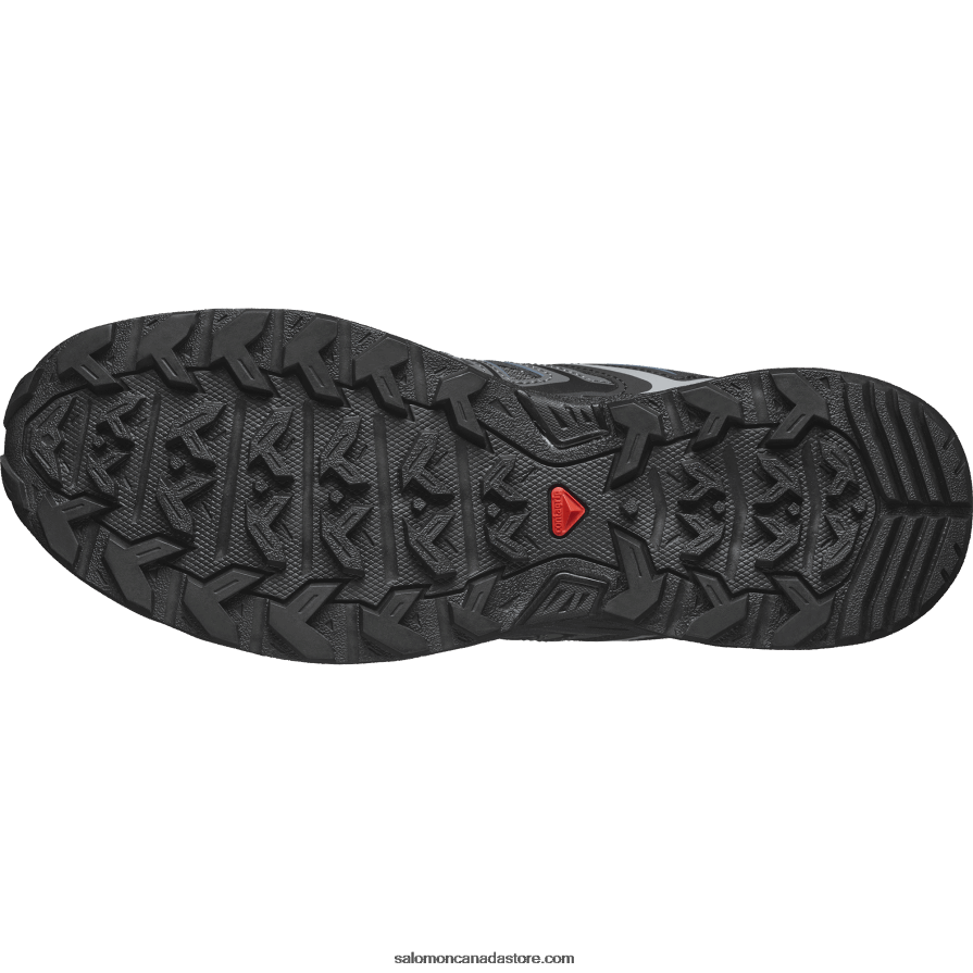 Men\'s Hiking Shoes - X Ultra Pioneer Aero Salomon Black/Ebony/Blue Ashes X6B4FZ21