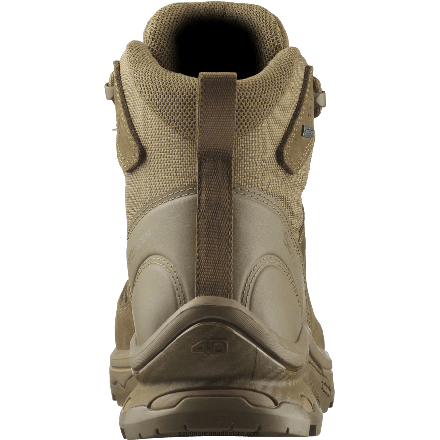 Men\'s Forces Shoes - Quest Prime Forces Gore-Tex Salomon Coyote Brown X6B4FZ1084