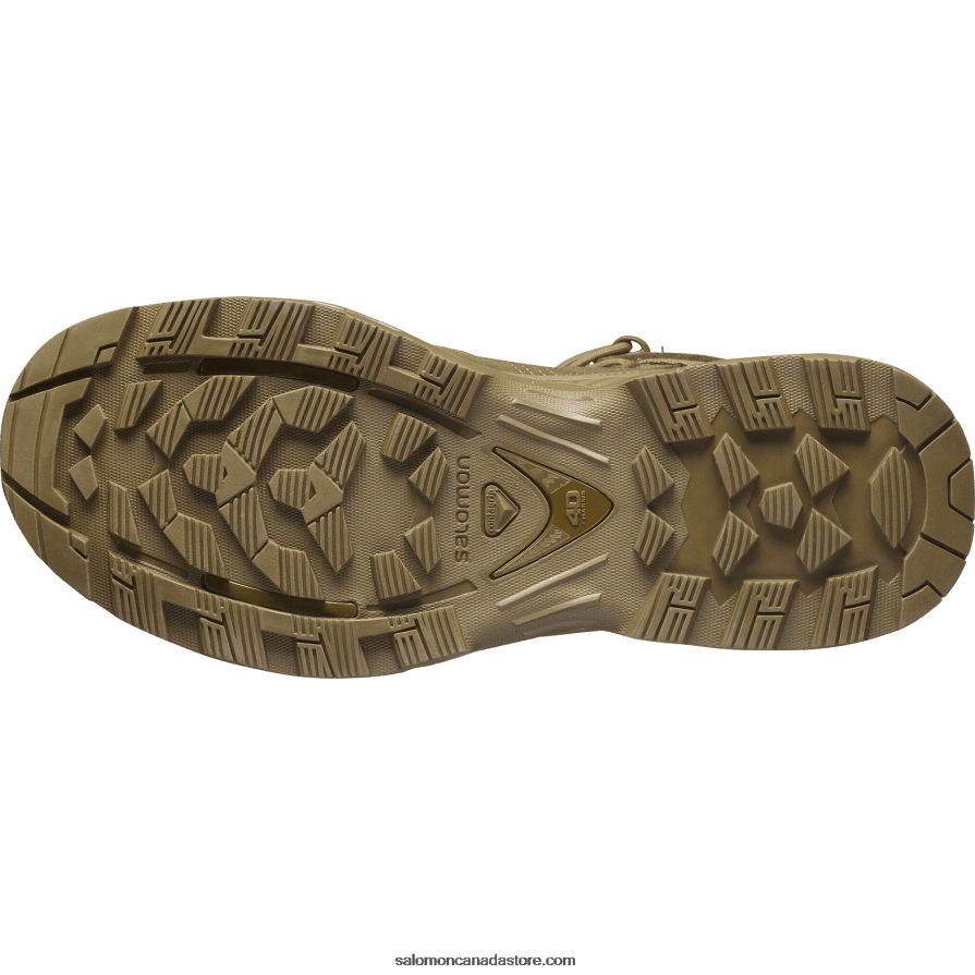 Men\'s Forces Shoes - Quest Prime Forces Gore-Tex Salomon Coyote Brown X6B4FZ1084