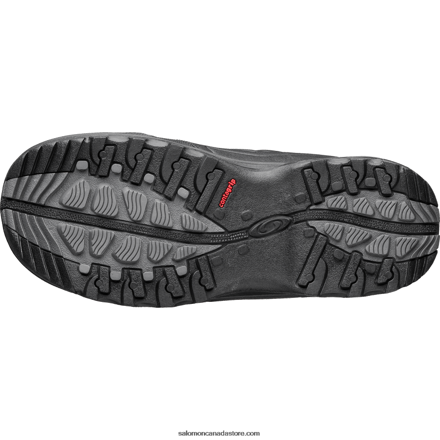 Men\'s Forces Shoes - Toundra Forces Clima Waterproof Salomon Black/Wolf X6B4FZ1085