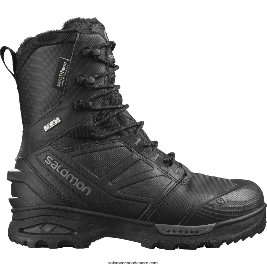 Men's Winter Boots - Toundra Pro Clima Waterproof Salomon Black/Magnet X6B4FZ1079