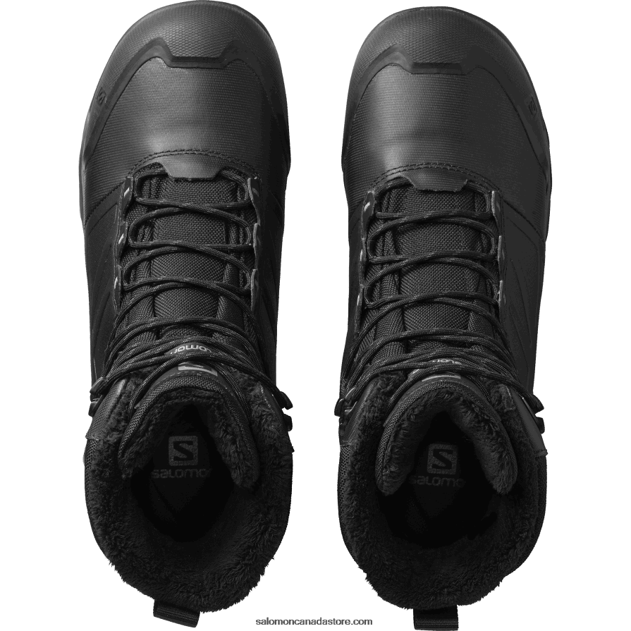 Men\'s Winter Boots - Toundra Pro Clima Waterproof Salomon Black/Magnet X6B4FZ1079