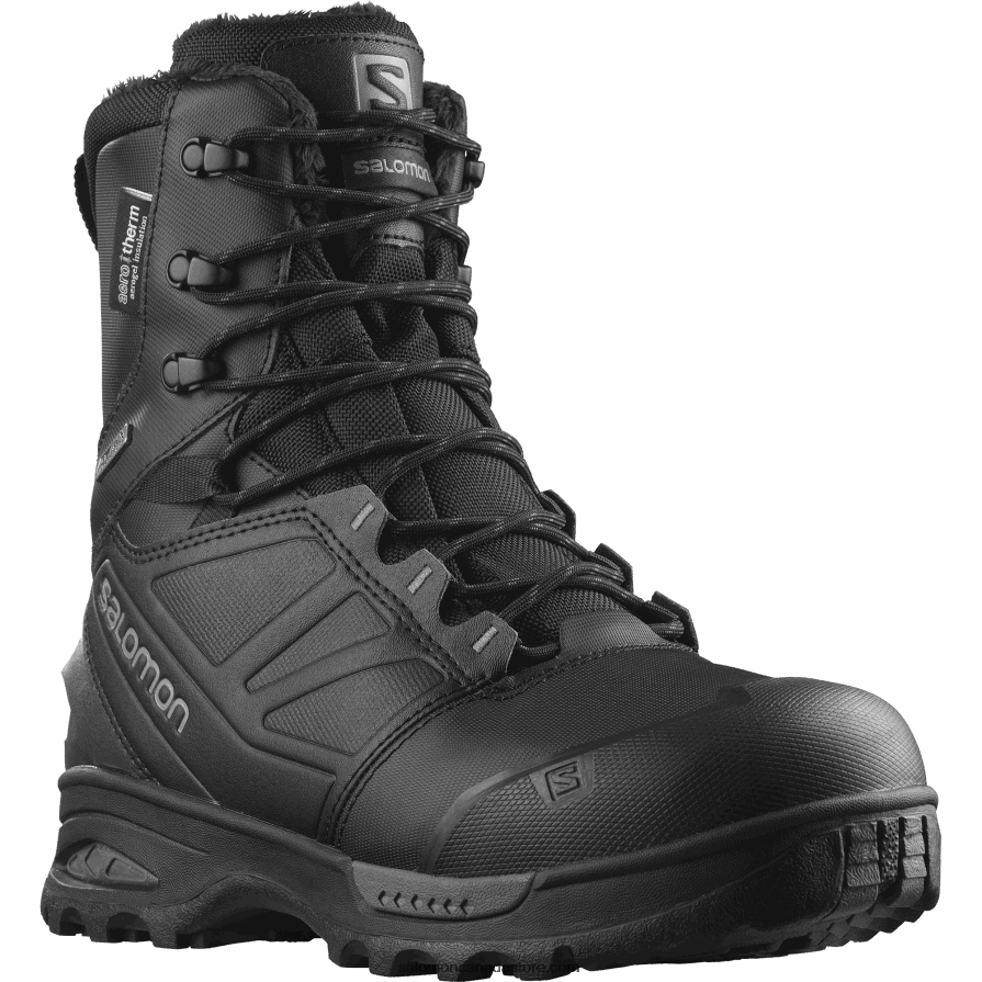 Men\'s Winter Boots - Toundra Pro Clima Waterproof Salomon Black/Magnet X6B4FZ1079