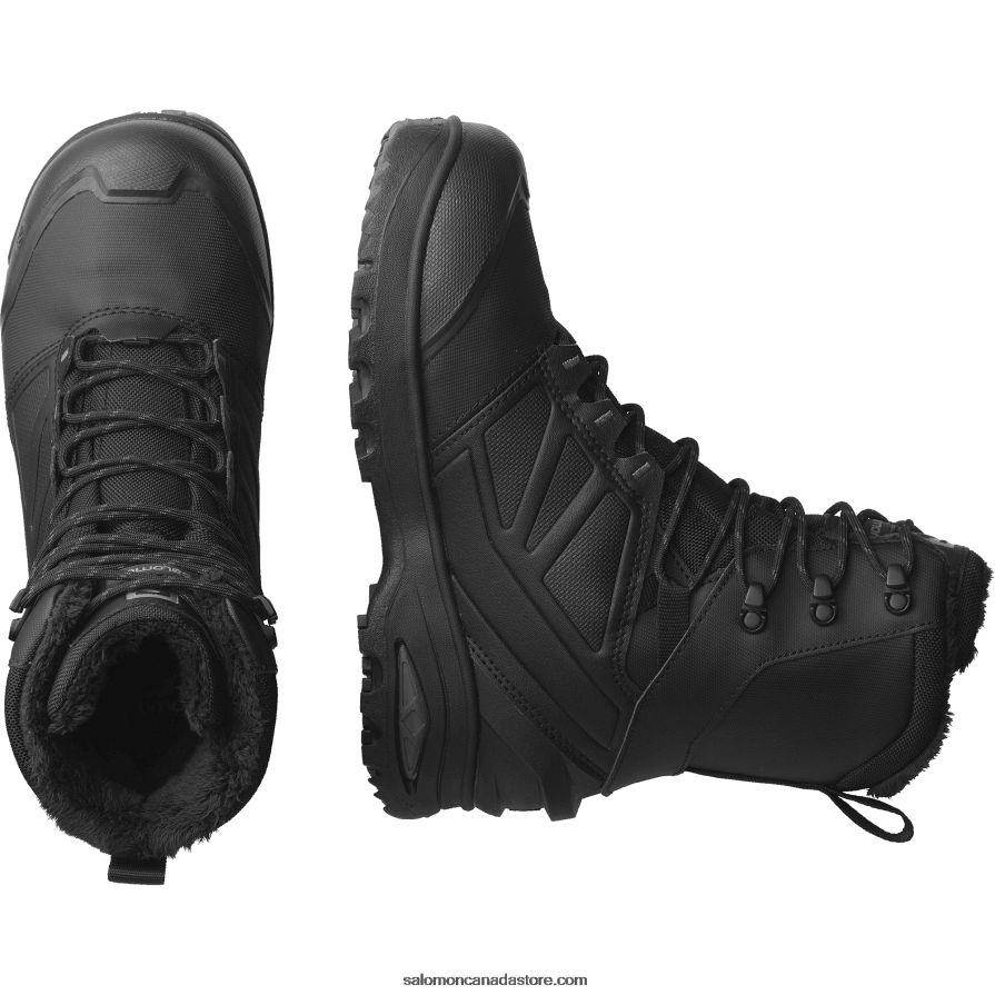 Men\'s Winter Boots - Toundra Pro Clima Waterproof Salomon Black/Magnet X6B4FZ1079