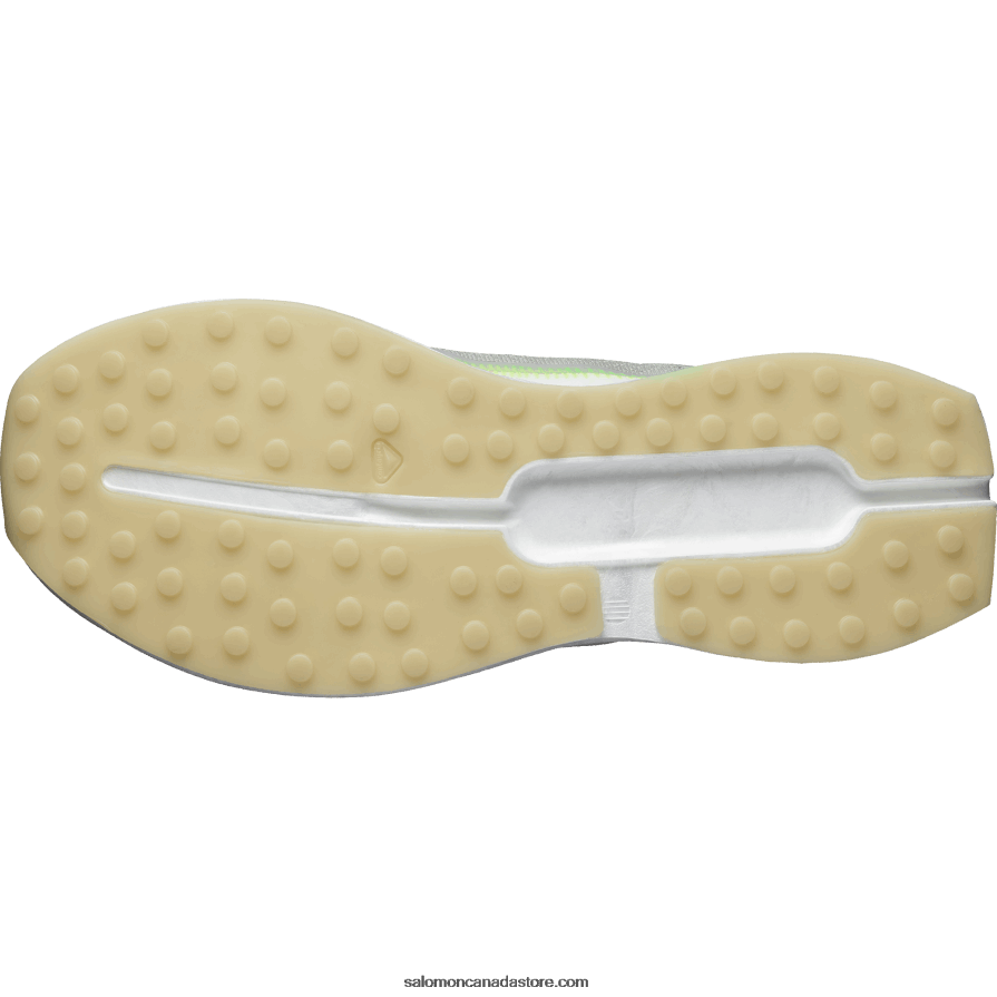 Men\'s Running Shoes - Index 02 Salomon White/Desert Sage/Safety Yellow X6B4FZ1070