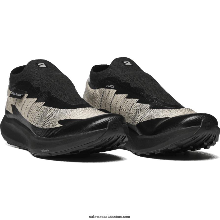 Men\'s Sportstyle Shoes - Pulsar Advanced Salomon Black/Pewter X6B4FZ139