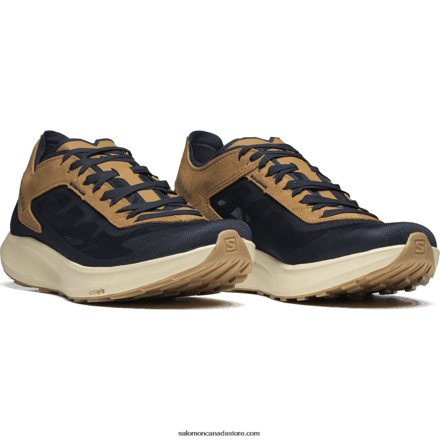 Men\'s Sportstyle Shoes - Pulsar Prg Salomon Dark Sapphire/Rubber/Vanilla Ice X6B4FZ157