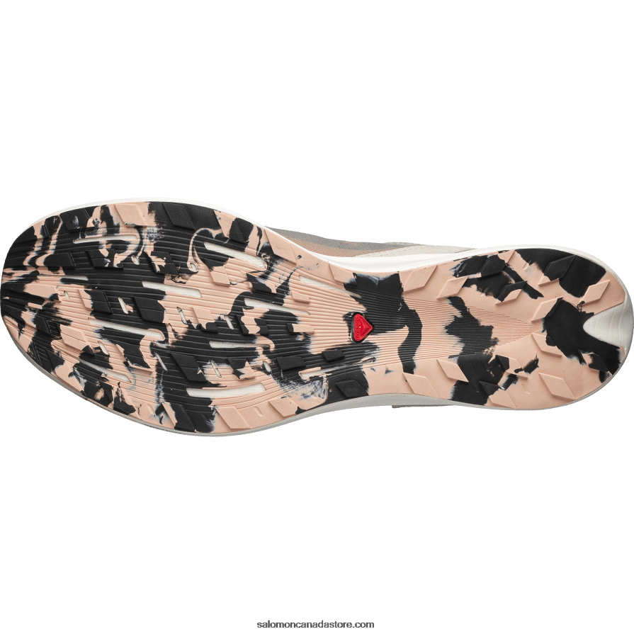 Men\'s Sportstyle Shoes - Pulsar Prg Salomon Rainy Day/Mocha Mousse/Vanilla Ice X6B4FZ159