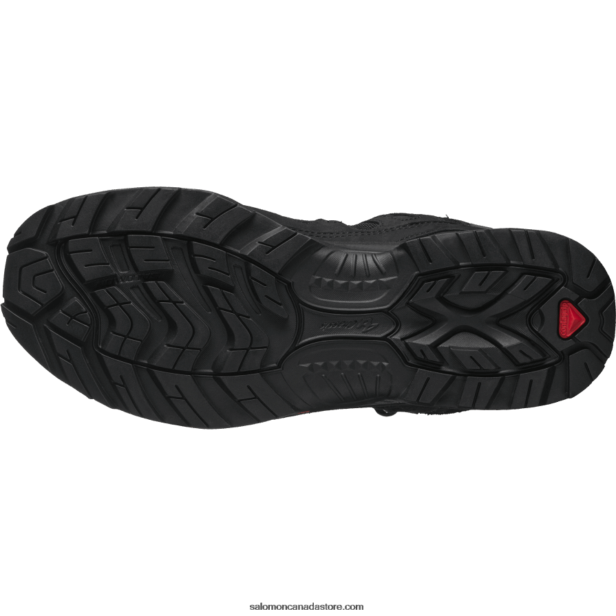 Men\'s Sportstyle Shoes - Quest 3 4D Gore-Tex Salomon Black/Ebony X6B4FZ214