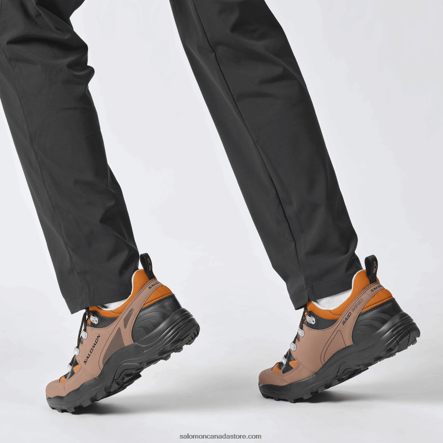 Men\'s Sportstyle Shoes - Raid Wind 75Th Salomon Golden Oak/Acorn/Black X6B4FZ161