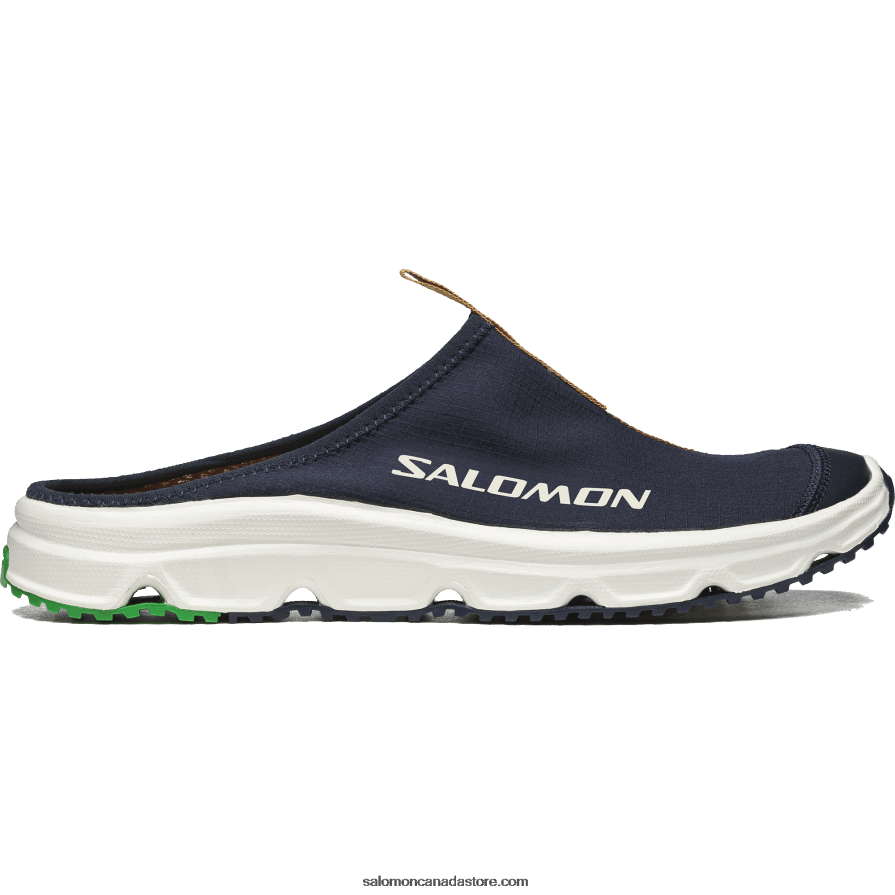 Men's Sportstyle Shoes - Rx Slide 3.0 Salomon Dark Sapphire/Rubber/Jolly Green X6B4FZ155