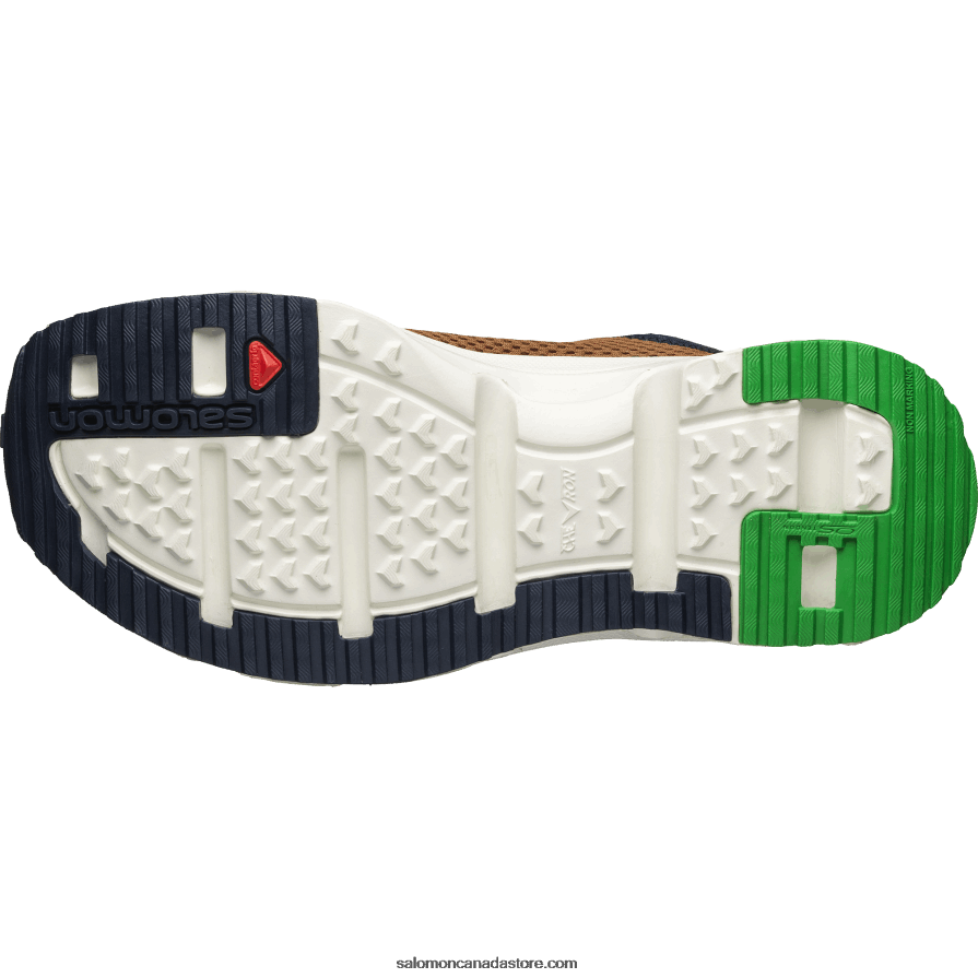 Men\'s Sportstyle Shoes - Rx Slide 3.0 Salomon Dark Sapphire/Rubber/Jolly Green X6B4FZ155