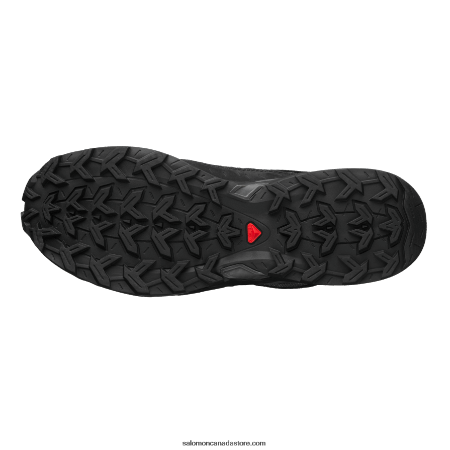 Men\'s Sportstyle Shoes - Shelter Low Leather Salomon Black/Magnet X6B4FZ171