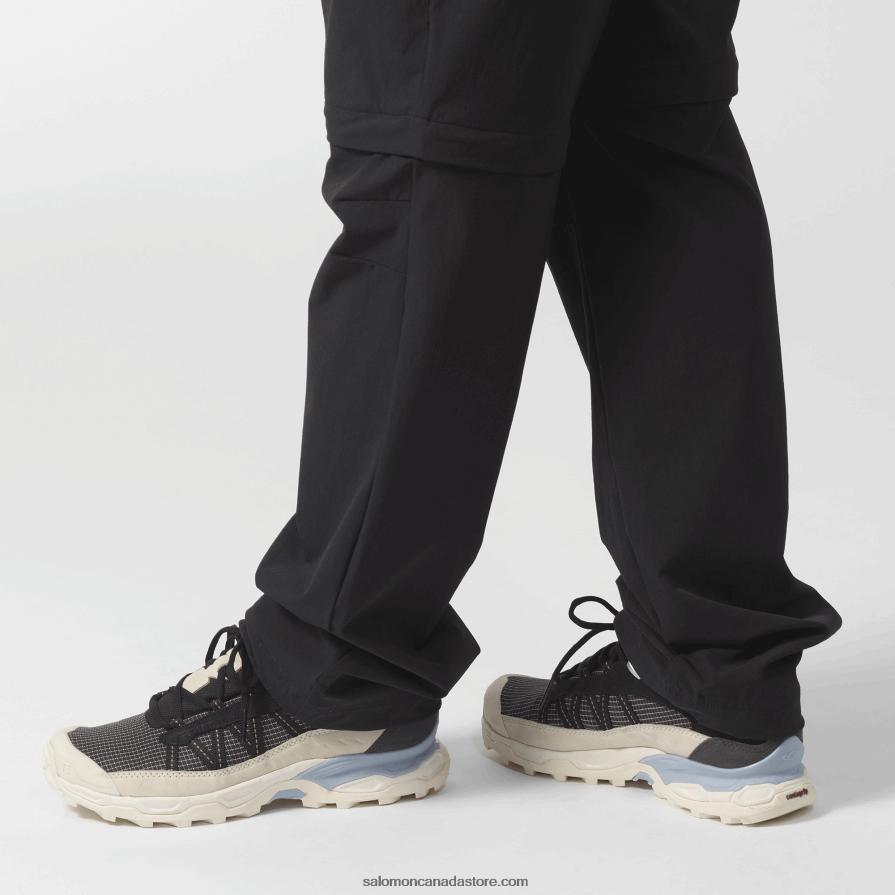 Men\'s Sportstyle Shoes - Shelter Low Leather Salomon Chocolate Plum/Vanilla Ice/Zen Blue X6B4FZ173