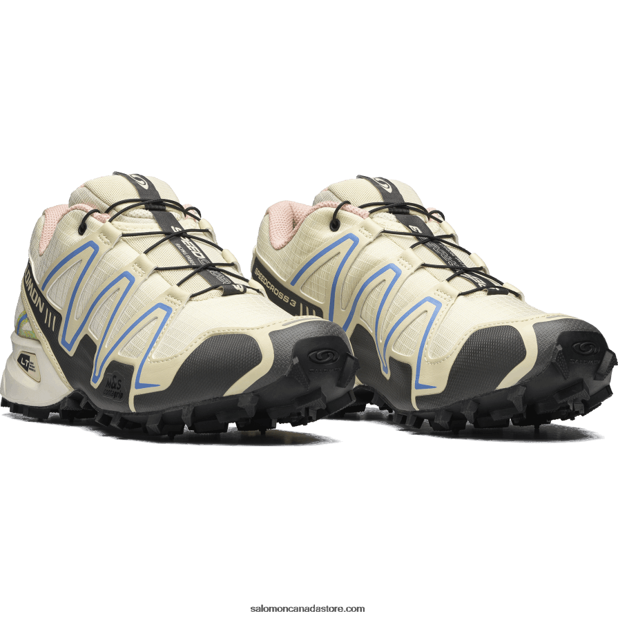 Men\'s Sportstyle Shoes - Speedcross 3 Mindful Salomon Moth/Vanilla Ice/Granada Sky X6B4FZ147