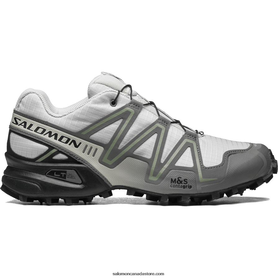 Men's Sportstyle Shoes - Speedcross 3 Salomon Lunar Rock/Pewter/Lily Pad X6B4FZ180