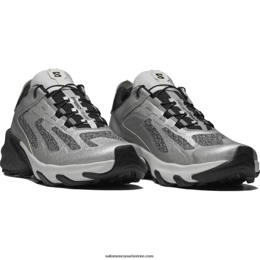 Men\'s Sportstyle Shoes - Speedverse Prg Salomon Silver/Frost Gray/Lunar Rock X6B4FZ114