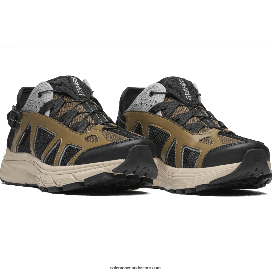 Men\'s Sportstyle Shoes - Techsonic For Gramicci Salomon Rubber/Dark Sapphire/Black X6B4FZ209