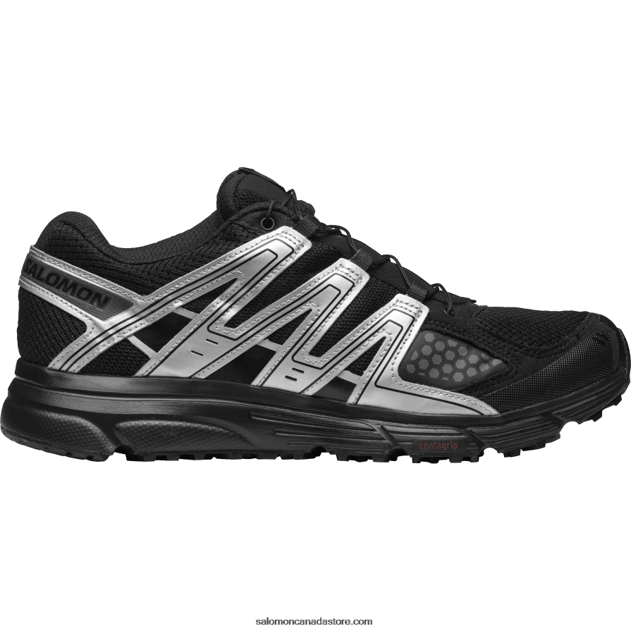 Men's Sportstyle Shoes - X-Mission 3 Salomon Black/Silver Metallic X/Magnet X6B4FZ204